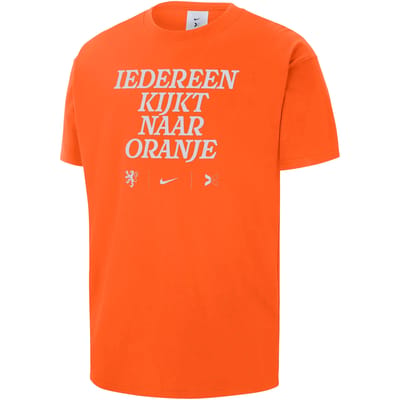 Nike x TOGETHXR Everyone Watches Sports Netherlands - T-shirt - M - Safety Orange - Oranje - Lifestyle