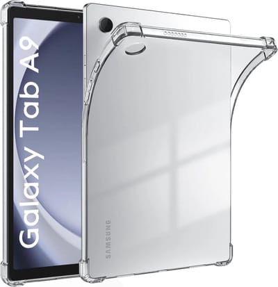 Schokbestendige TPU Hoes Transparant Geschikt voor Samsung Galaxy Tab A9 - Shockproof Back Cover Doorzichtig