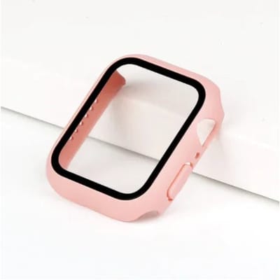 123watches hardcase Aegix - roze - 49 mm - Geschikt voor Apple Watch series 1/2/3/4/5/6/7/8/9/10/11/12/SE/SE2/SE3/Ultra/Ultra 2/Ultra 3/Ultra 4