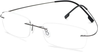 Randloze Leesbril Ultralicht Titanium - Sterktes 1.0 t/m 4.0 - Unisex Leesbril met Anti-vermoeidheid Glas
