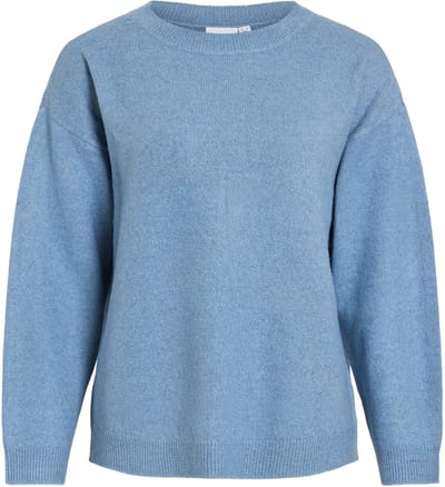VILA - VILIGA L/S O-NECK KNIT TOP - NOOS - Dames - Gebreide truien