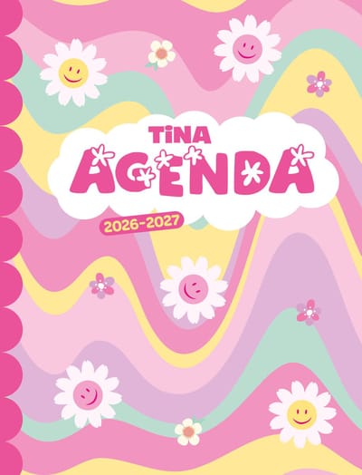 Tina Schoolagenda - Schoolagenda 2026-2027 - Agenda 2026-2027 - Schoolspullen - Meisjes - Meisje - Cadeau - Kinderen - BFF - Organizer - School Spullen - Schoolagenda's - Planner - 2025 - 2026 - Knutselen Meisjes - Meisjes Speelgoed