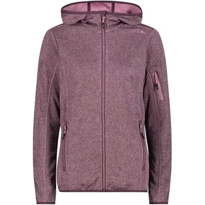 Dames fleece met capuchon CMP