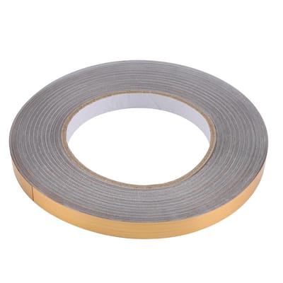 PET Kamer Vloer Spleetlijn Sticker Zelfklevende Grond Hoek Tegel Decor (1cm*50m Goud)