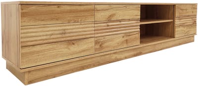 Toro-Lowboard - 3-deuren - Eikenlook