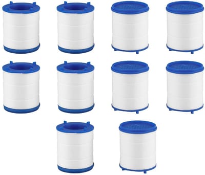 10 Filterelementen voor Kraanfilter en Waterfilter, PP Katoen voor Drinkwater in Keuken en Badkamer