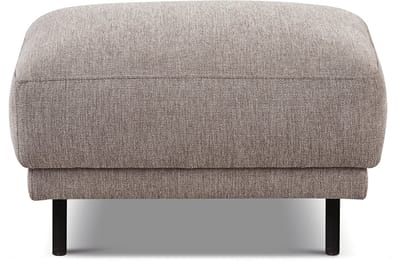 Dimehouse Hocker taupe stof - 73 × 57 × 47 cm - Aniko - Stof - Modern - 73 × 57 × 47 cm