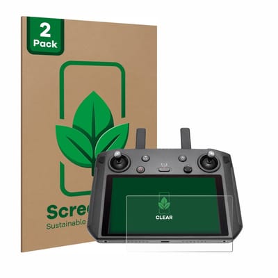 2 Stuks Screenprotector voor DJI Smart Controller - Hoogwaardige Beschermfolie transparant