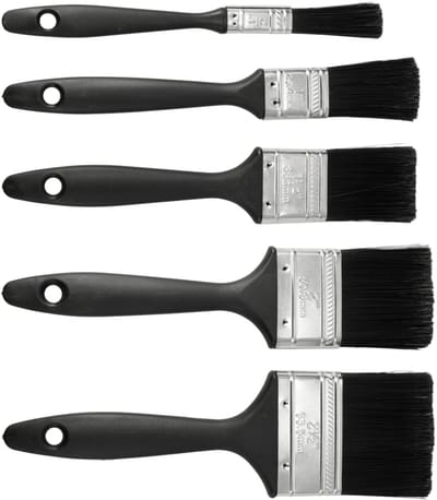 Benson Verfkwasten set 10delig - platte kwasten - 5 formaten - kwasten - Voordeelkwasten - Schilderen thuis