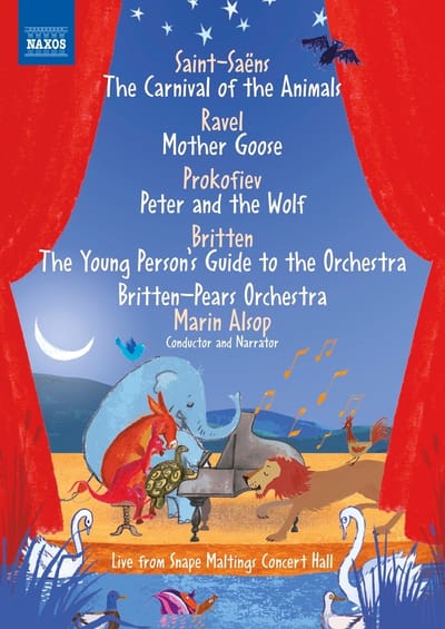 Britten-Pears Orchestra, Marin Alsop - The Carnival Of The Animals - Mother Goose - Pete (DVD)