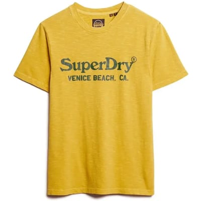 Superdry - Klassiek Venue T-shirt met logo - Heren - T-shirts