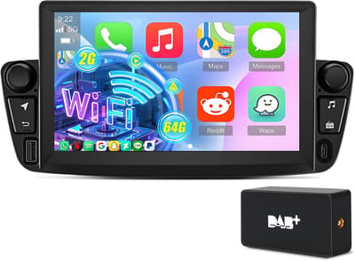 Hexinex Autoradio - Geschikt Voor Toyota Aygo/PEUGEOT 107/Citroen C1 2005-2014 - Android 15 - Draadloos Apple Carplay & Android Auto - 2GB + 64GB - 4 Core processor - Bluetooth & Wifi GPS Navigatie - DAB+
