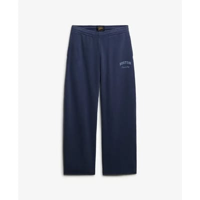 Superdry - Athletic Essentials joggingbroek met lage taille en wijde pijpen - Dames - Broeken