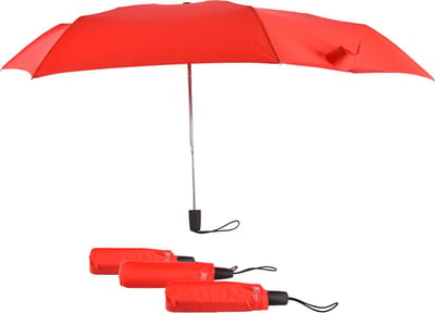 Paraplu 4 stuks - Set van 4 Opvouwbare Stormparaplu's - Windproof tot 80km/u - Grote Paraplu - Rood Doek/Zwart Frame - Stevig Aluminium/Fiberglass - Outdoor - Unisex - Inclusief Beschermhoes