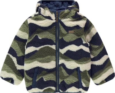 Stains & Stories boys winterjacket reversible Jongens Jas - Maat 92