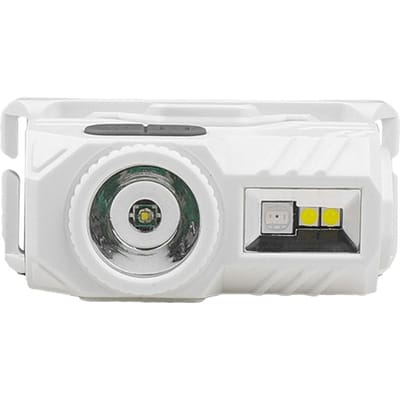 Lampe frontale à LED rechargeable haute luminosité, lampe frontale portable à clip avec 9 modes d'éclairage blanc