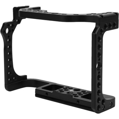 Cage d'extension en alliage d'aluminium pour appareil photo sans miroir Canon EOSR