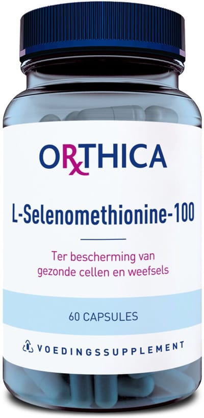 Orthica L-Selenomethionine-100 - Selenium - 60 capsules