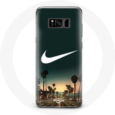 Coque - Nike - Samsung Galaxy S8 Plus - Souple - Protection - Palmier Miami