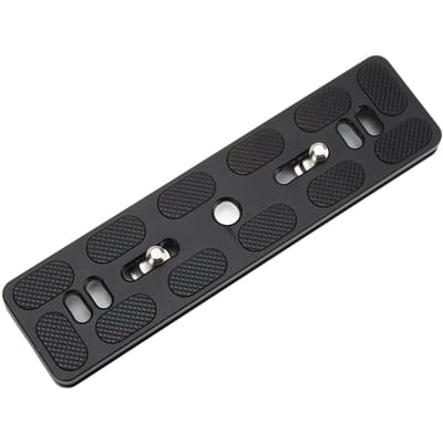 Plaque à dégagement rapide avec vis de 14 pouces et vis à anneau en D compatible avec la norme Arca Swiss pour appareil photo 150mm/5.91in