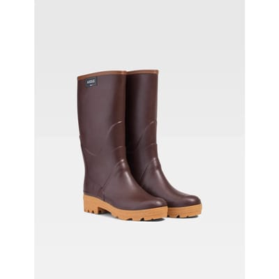 Aigle Chambord Pro L2 | Vlierbes - Regenlaarzen - Maat 40 - Brown