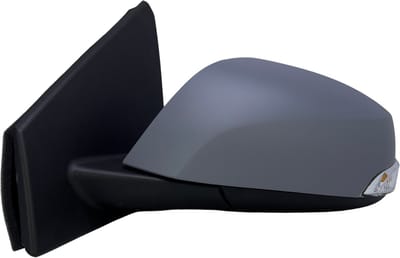 BILMAX Linker Buitenspiegel Vervanging voor Renault Megane / Fluence 2009–2014, Elektrisch Verstelbaar, Verwarmd, Met Richtingaanwijzer en Temperatuursensor, Gegrond, 9-Pins (Bestuurderszijde)