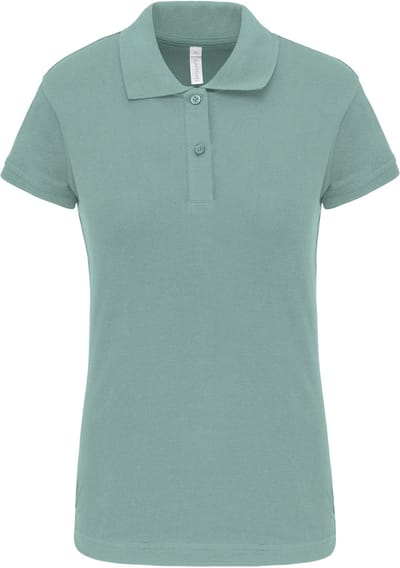 Kariban Piquépolo korte mouwen dames K240 - Sage - L
