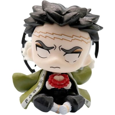 1-12pcs Dessin Animé Demon Slayer Tanjiro Kamado Nezuko Boîte Tendance Figurine Jouets Créatifs Modèle Personnalisé Ornement Surprise Cadeaux Garçon