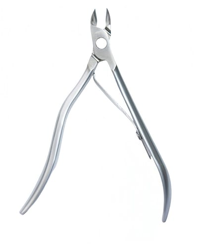 Decopatent - Nailcutter Pro - Professionele Nagelschaar - Nageltang voor Kalknagels en Hoekjes - Hoektang met Dubbele Overbrenging - Sterke Dubbelscharniertang - Teennagel knipper - Afm. 7x0.7x10.5 Cm