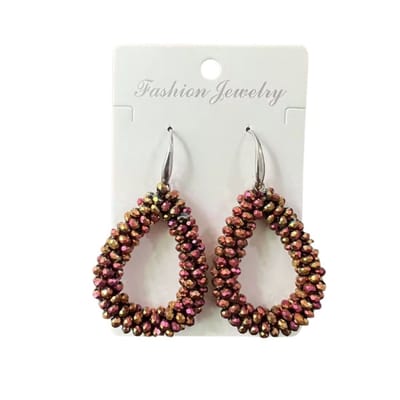 Oorbellen Crystal Druppel - Zilver/Oil - Sparkling - Feestdagen - Luxe