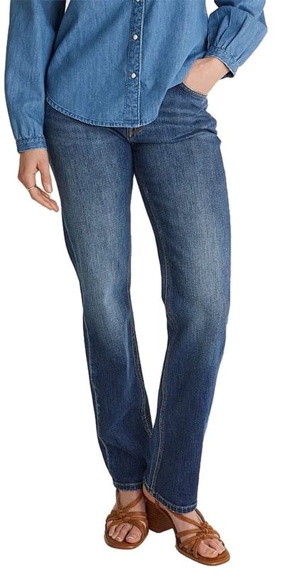 Pepe Jeans Mary Straight Fit Spijkerbroek Blauw 25 / 30 Vrouw