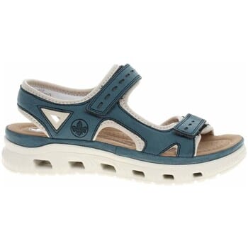 Rieker damessandaal blauw