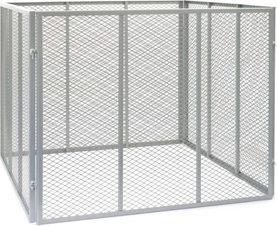 Compostbak 800L - Tuinafval Composteren - Weerbestendig Metalen Roosters