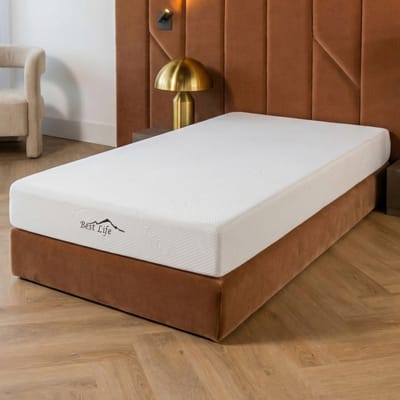 Best Life Matras 90 x 200 cm - 1 Persoons Matras 90x200 - Koudschuim Matras - Eenpersoons - 17 CM