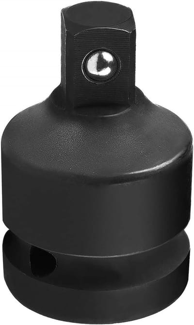 Adapter voor steeksleutel, binnen vierkant 20 mm, buiten vierkant 12,5 mm, omzetten van 3/4 naar 1/2 inch voor gereedschap en klussen