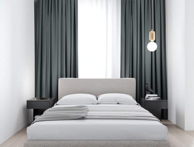 Maroyathome ELSA - Gordijn - Verduisterend - met plooiband - kant-en-klaar - 144x180 cm - 144 cm breedte en 180 cm lengte - Donker Grijs - 1 stuk