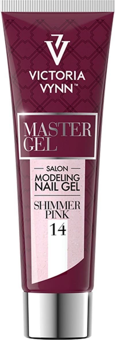 Victoria Vynn Master Gel Polygel 14 Shimmer Pink 60 g - Gel - Acrylgel - Manicure - Acryl - Polygel - Mastergel - Caramdia