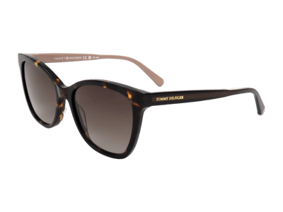 Tommy Hilfiger TH 1981/S DARK HAVANA/BROWN SHADED 54/17/140 Damenbrillen Zonnebrillen