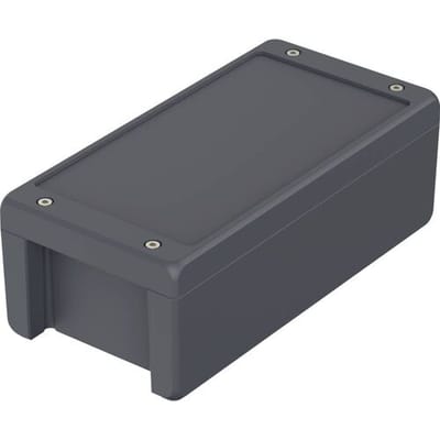 Bopla BA-S 241309 F Bocube Alu Gehäuse 7024 00165234 Industriële behuizing 259 x 128 x 90 Aluminium Grafietgrijs (RAL 7024) 1 stuk(s)