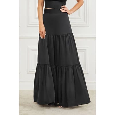 GUESS Marciano By  Susanne Skirt Solid Jet Black Taglia: S | Maxi gonne Outlet | Donna | Nero