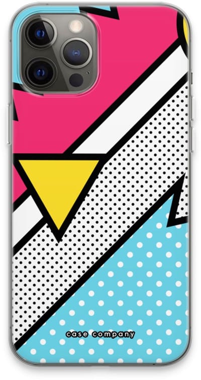 Case Company® - Hoesje geschikt voor iPhone 13 Pro Max hoesje - Pop Art #3 - Soft Cover Telefoonhoesje - Bescherming aan alle Kanten en Schermrand