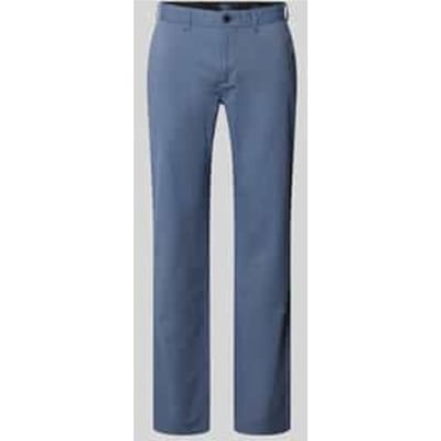 Klein motief broek met achterzakken