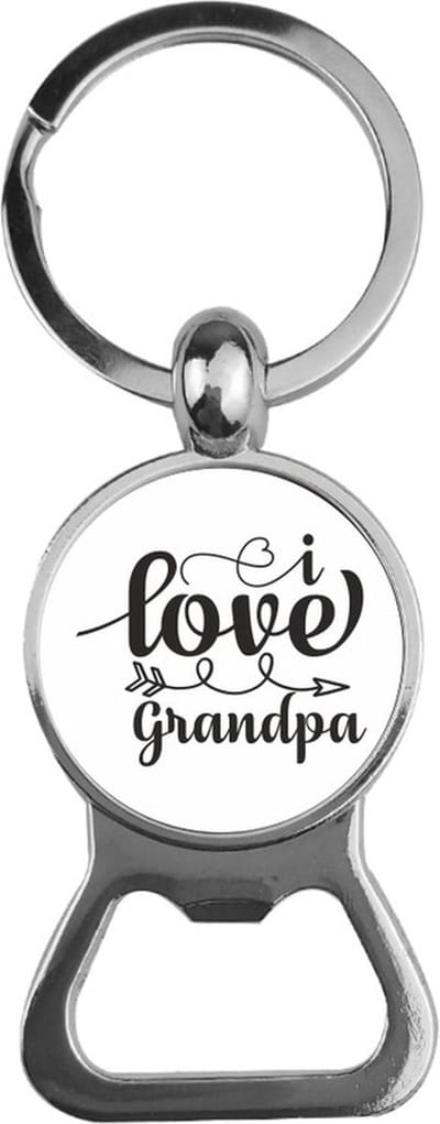 Bieropener Glas - I Love Grandpa