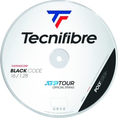 Tecnifibre Black Code 200 M Tennisracketsnaar Geel 1.24 mm