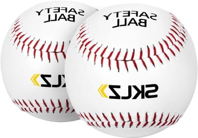 Veiligheidshonkbals - Trainingsballen - Sport Training - Verminderde Impact - 2 stuks - Wit