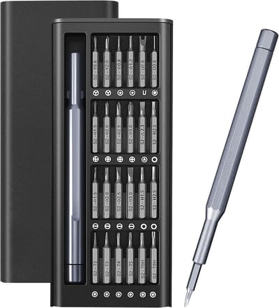 25-in-1 kleine precisieschroevendraaierset, professionele magnetische mini-reparatietools