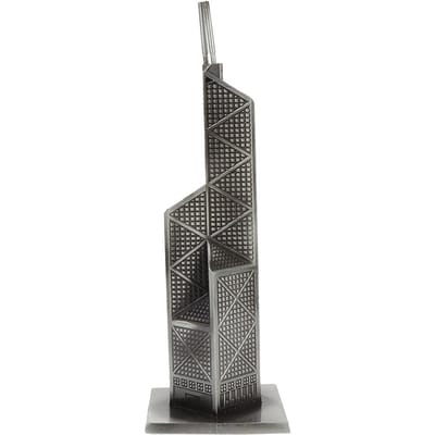 Wereldberoemde Architectuur Bank of China Toren Model Huisinrichtingsornamenten Desktop Decor