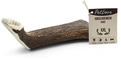 Dailygoods - Hertshoorn Kauwbot voor Honden (XXL 276-350 g)