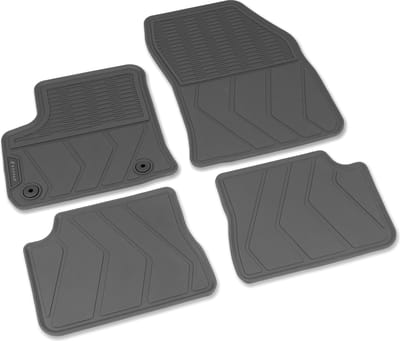 Rubber Automatten geschikt voor Peugeot 208 - 2019-heden - 4-delig - Uitvoering: e-208 | Electric