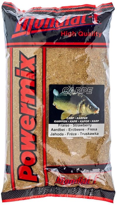 Mondial F. Powermix Karper Lokvoer | 1kg Strawberry